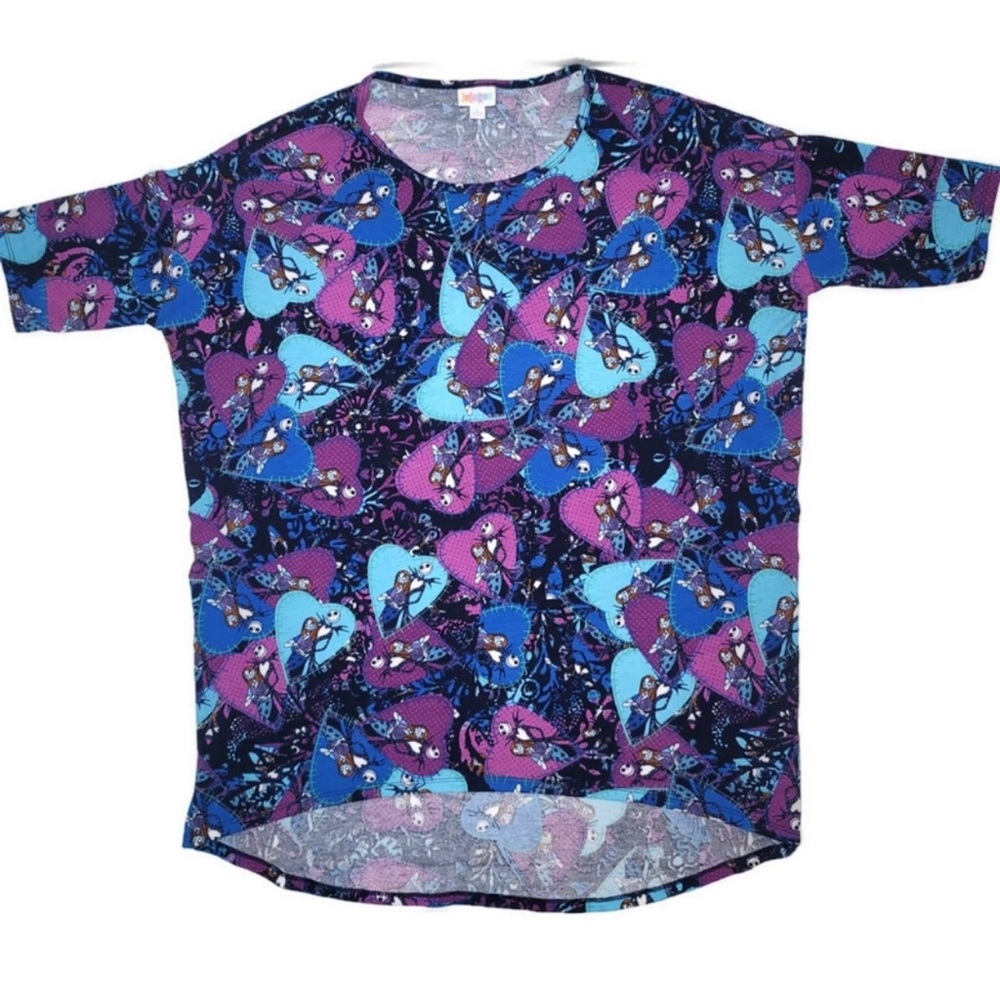 Disney Women's Small Nightmare Before Christmas Jack & Sally IRMA Lularoe NWT